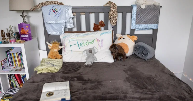 Another child's room now a silent memorial to the toll of school shootings