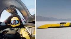 Watch: Hydrogen car breaks land speed record at 406 mph