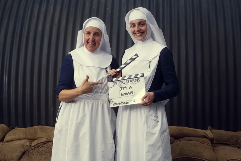 First look images of Call The Midwife Christmas special released as filming finishes