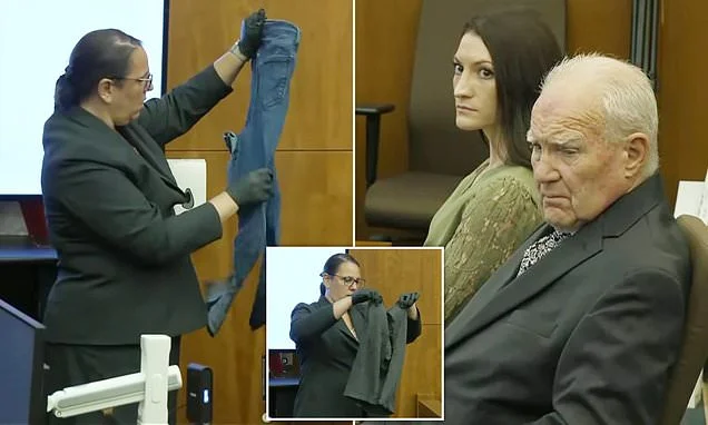 Lindsay Clancy's bloodstained clothes she wore during children's stranglings are put on full display in stunned courtroom: Live updates