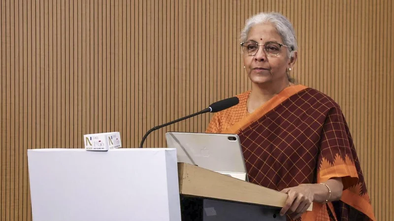 Laggard States need handholding to improve: Sitharaman