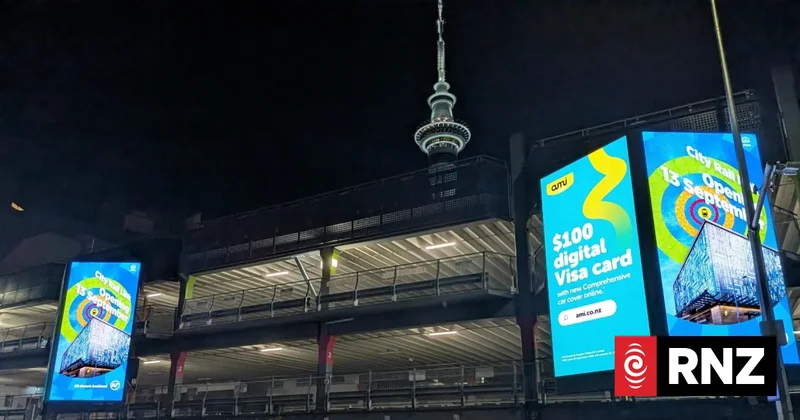 City Rail Link opening date officially revealed - but billboards got in first