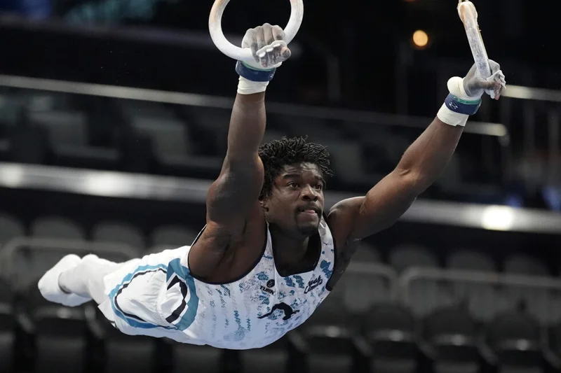 If Frederick Richard wants to make men’s gymnastics fun, he knows winning has to be part of the plan