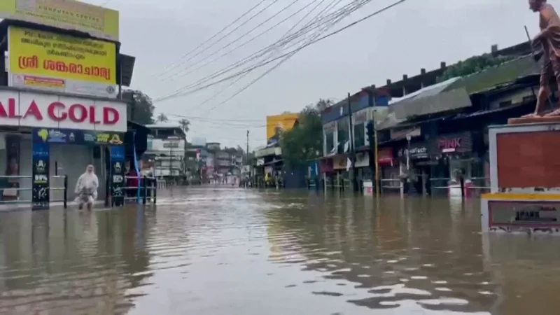 Deadly floods and landslide hit India’s Kerala
