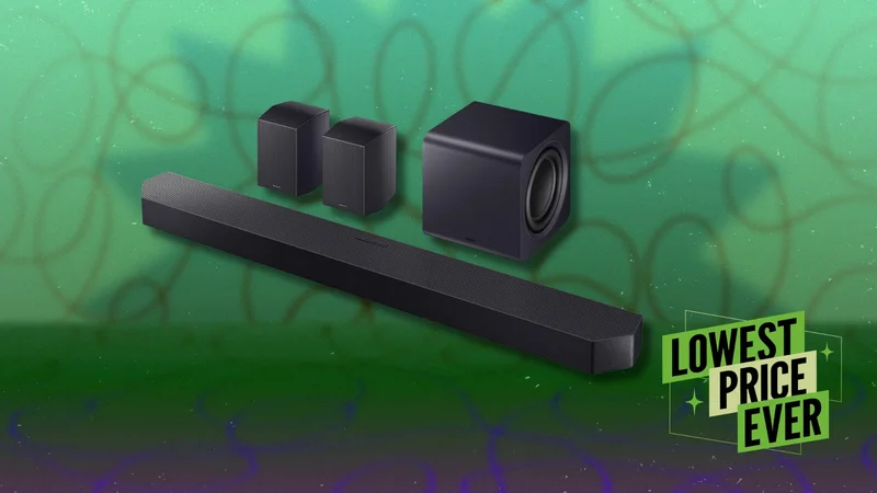 Samsung's Latest Flagship Soundbar Is Nearly $800 Off Right Now