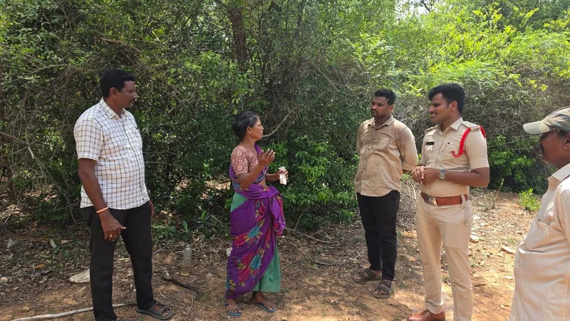 Woman lost in Nellore forest for a night traced with drone