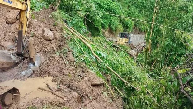 Landslide isolates Sigay town in Ilocos Sur