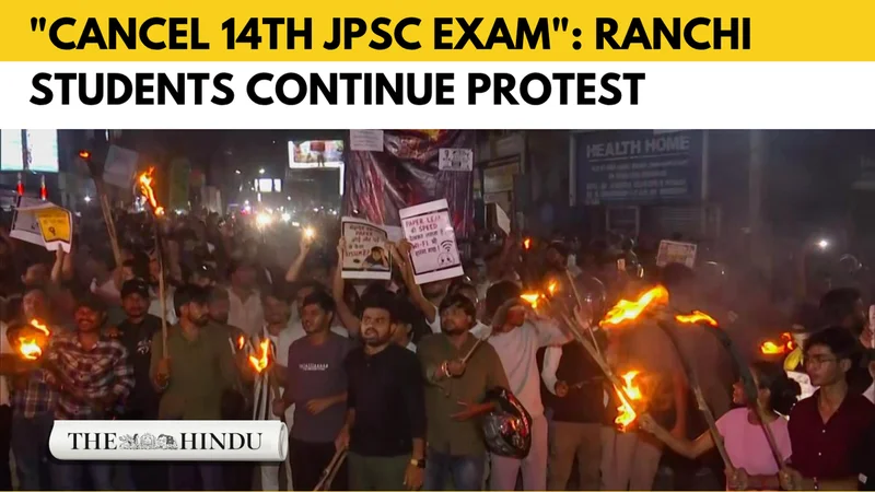 Watch: Jharkhand Students Demand CBI Probe into JPSC, JSSC Exam Irregularities