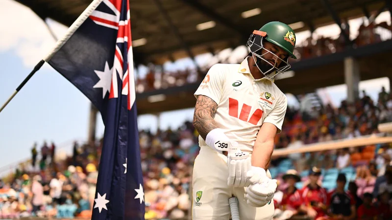 Weatherald dropped from Test squad after stunning loss to Bangladesh