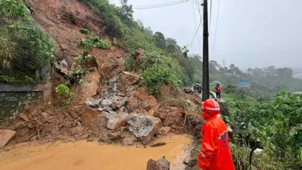 1 dead as Luis, monsoon rains inundate northern Luzon