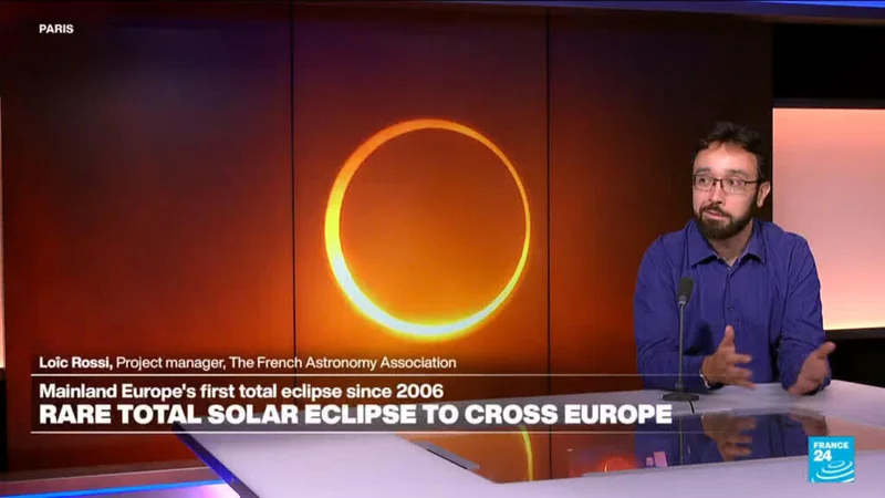 Mainland Europe's first total eclipse since 2006