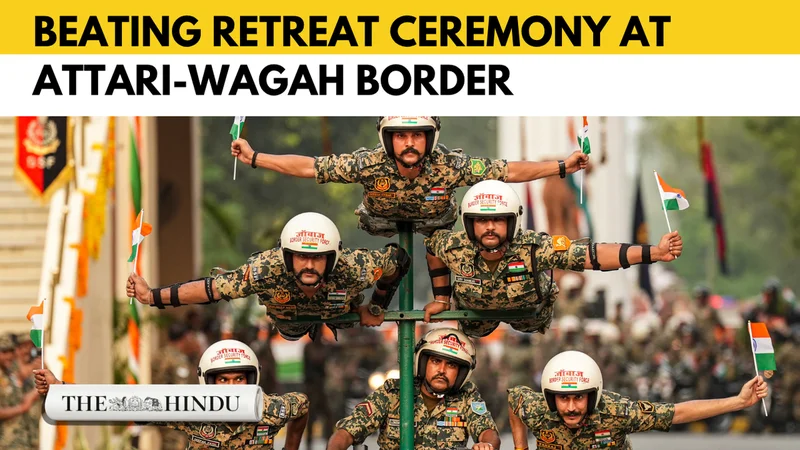 Watch: Attari-Wagah border hosts Beating Retreat ceremony on 80th Independence Day