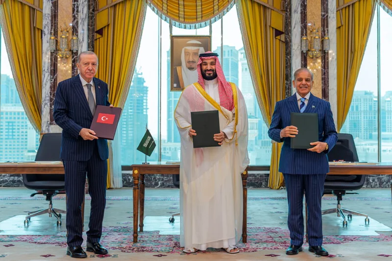 Turkey says defense pact with Saudi Arabia and Pakistan is not aimed at Iran or any other country