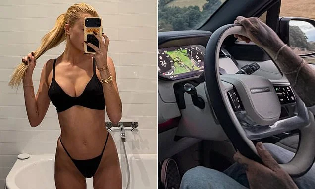 Olivia Attwood thrills fans with a rare glimpse of boyfriend Pete Wicks before sharing racy bikini snap, £15k Hermès bag and £1.5k YSL boots