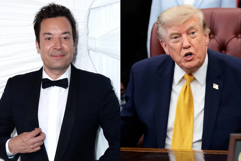Jimmy Fallon revels in Trump defeat after reflecting pool ‘vandals’ story falls apart