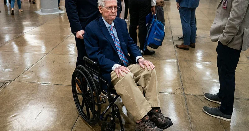 Mitch McConnell says he's been discharged from rehab