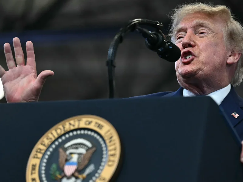 Iran war live: Trump vows to make Hormuz US territory ‘pretty soon’