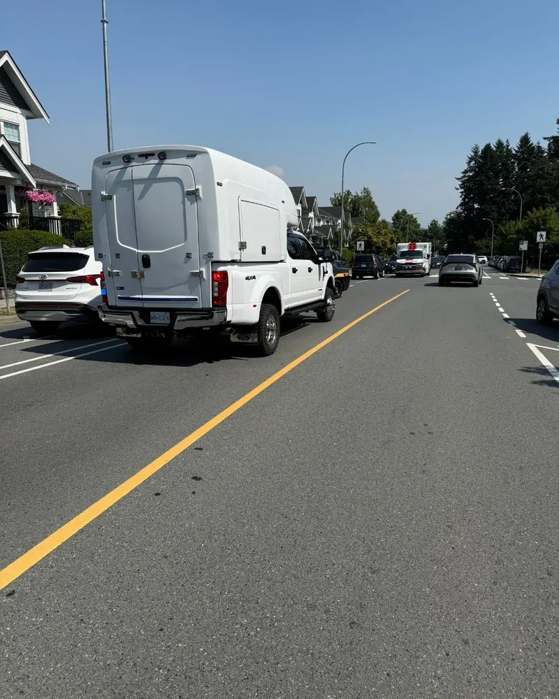 Child dies after being hit by car at Abbotsford townhouse complex