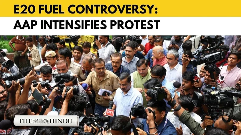 Kejriwal calls for mass protest against E20 fuel