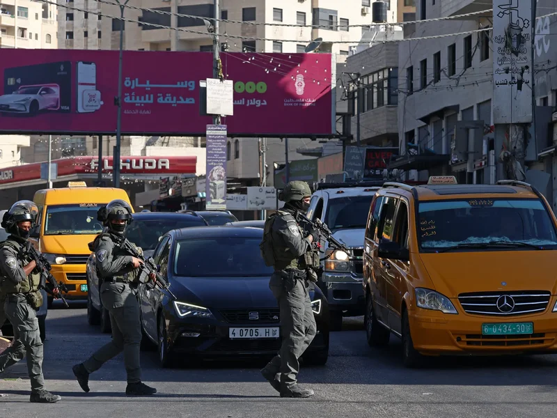 Israeli forces detain Palestinians during raid in occupied West Bank