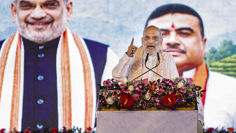 Amit Shah reviews Siliguri Corridor security, pushes for ‘triangular grid’