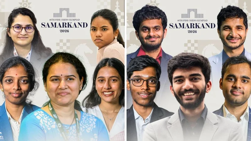 Chess Olympiad: Indian women lead as top seed, men ranked second