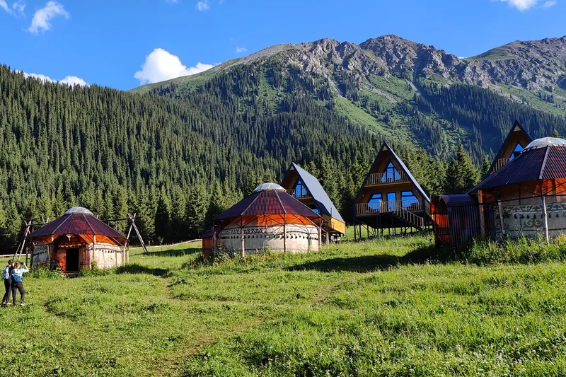 Hiking in Kyrgyzstan’s Tien Shan mountains is a TikTok trend without any wifi