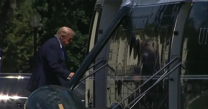 Federal investigation launched into air traffic incident involving Trump's helicopter