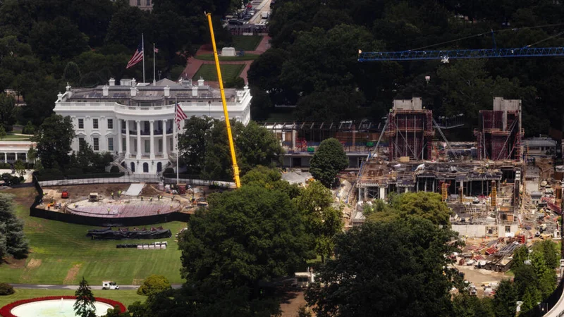 US appeals court halts construction of Trump’s $400 million White House ballroom project