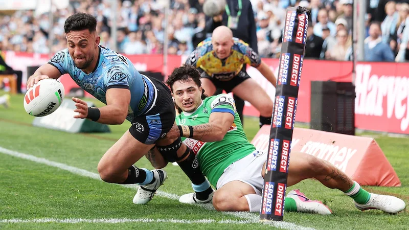 Sharks stumble as Dolphins stay in NRL's vital top four