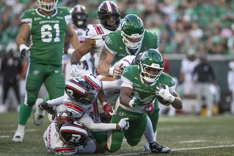 Roughriders roll past winless Redblacks 42-20