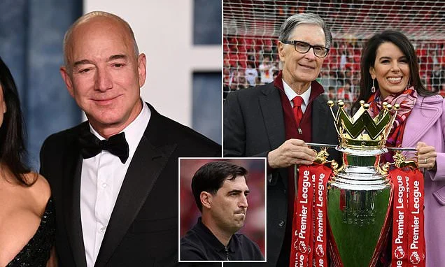 Amazon founder and billionaire Jeff Bezos closes in on deal to buy minority stake in Liverpool as consortium's £1.35billion investment nears approval