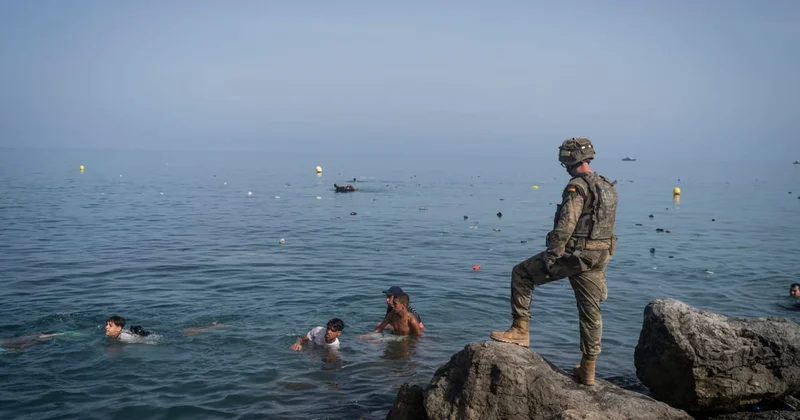 EU ministers to back Spain as Ceuta crisis pushes migration up the agenda