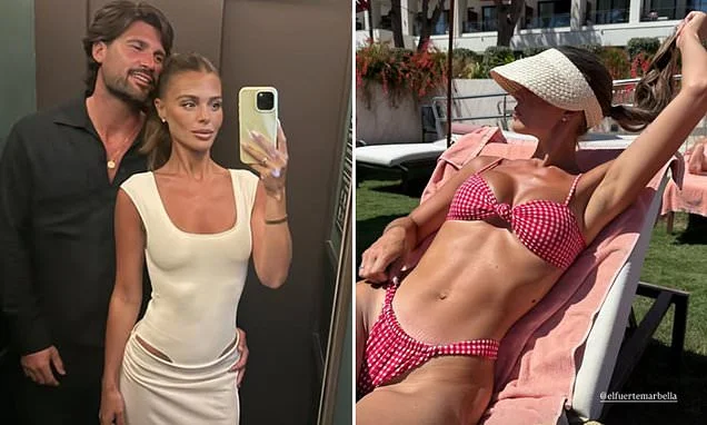 Chloe Lewis and Dan Edgar finally go Instagram official as they enjoy a luxurious holiday in Marbella - one year after finding love