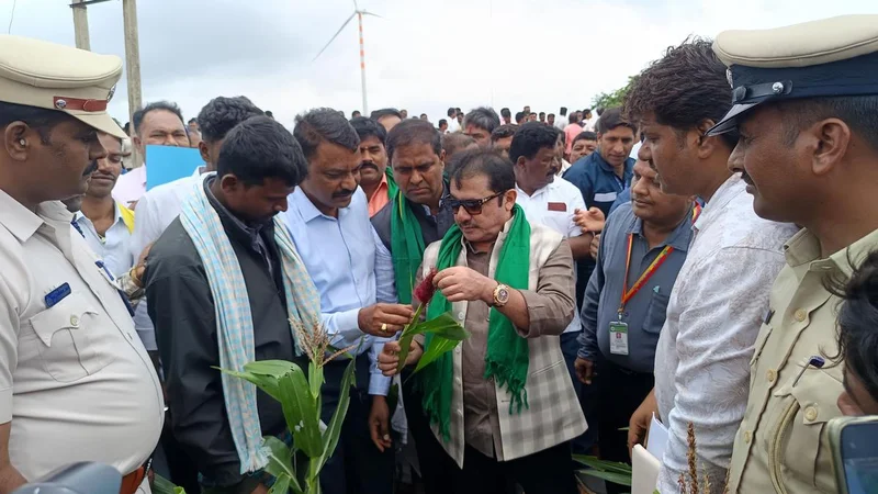 Government is committed to ensuring justice for every farmer affected by crop loss: Zameer Ahmed Khan
