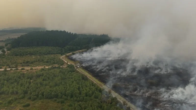 LATEST: Europe's battle with wildfires continues