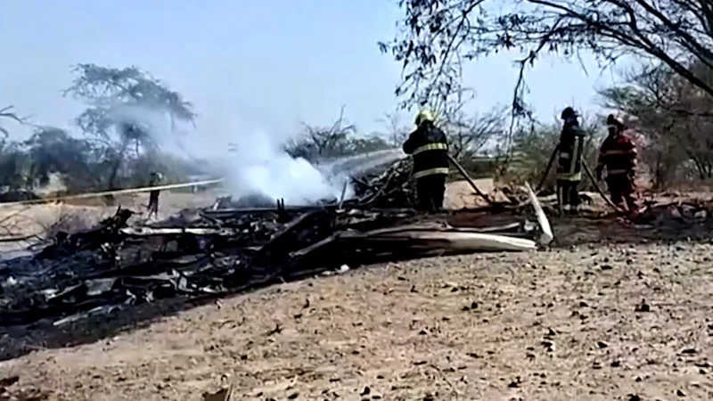 Thirteen dead in Peruvian tourist plane crash over Nazca Lines