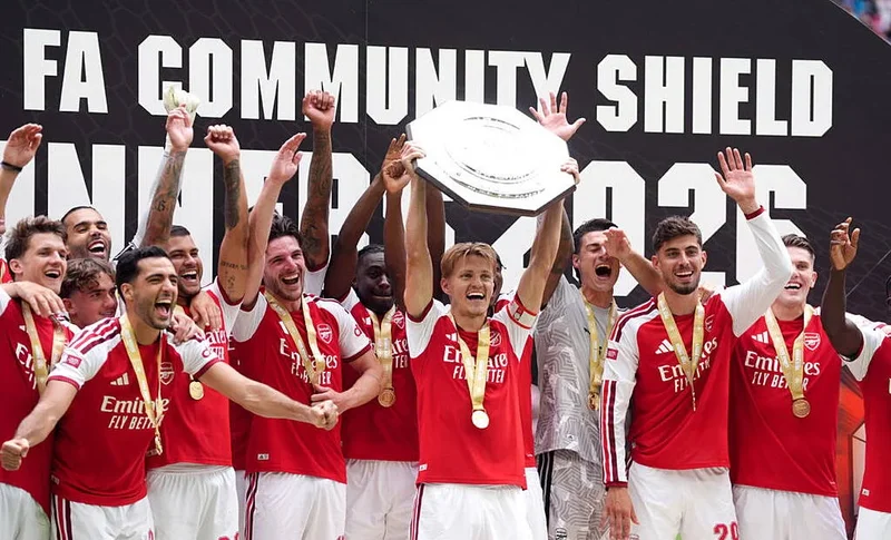 Arsenal make a statement to take Community Shield title over Manchester City