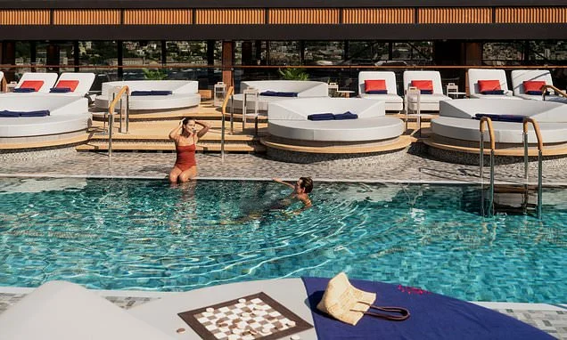 Is this the world's most luxurious cruise ship? We get a first look onboard Explora III - with €6,400-a-night suites, a gold staircase and five swimming pools