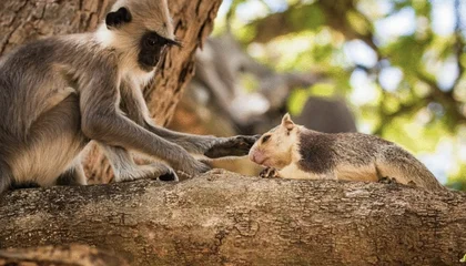 Do Monkeys Keep Pets? Study Finds Widespread Primate Interactions With Other Animal Species, From Mice to Deer