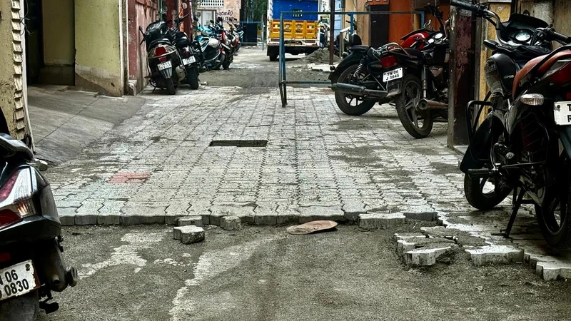 Triplicane residents ‘save’ street from flooding