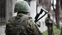 Soldier kills four in gun rampage in Russian-occupied Crimea