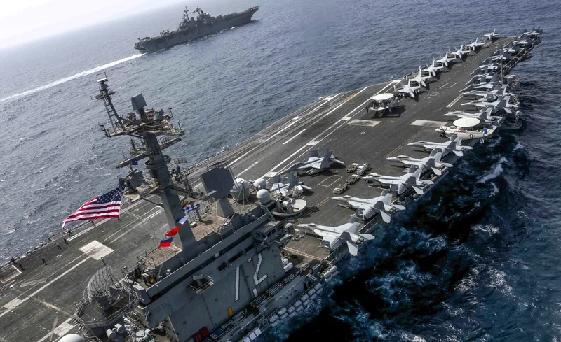 America’s ‘supercarrier’ is a floating nightmare as food and hope run out