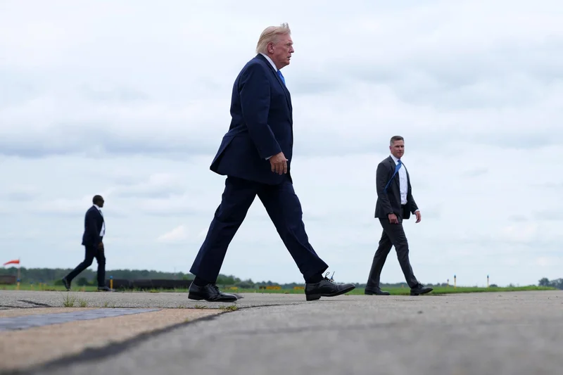 Trump says parameters met for a deal to end Iran war