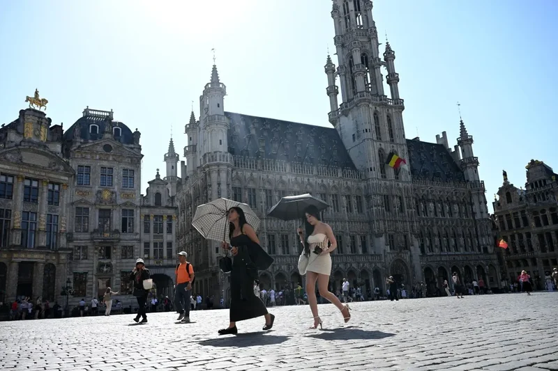 Western Europe experienced hottest June-July on record