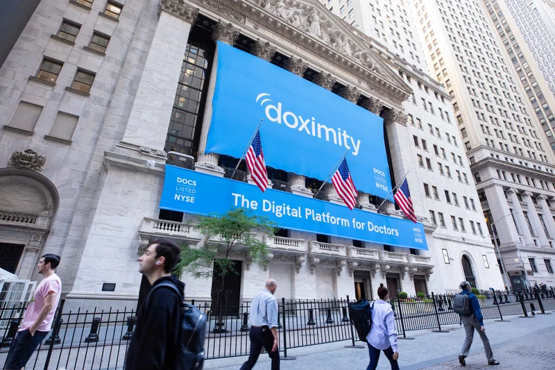 Shares of this digital medical platform were up more than 100% at one point. Here's what's driving it