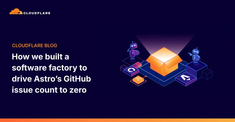 How we built a software factory to drive Astro’s GitHub issue count to zero
