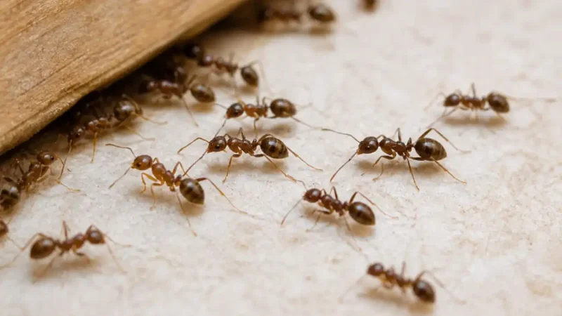 California scientists find two ant baits trigger very different behaviour