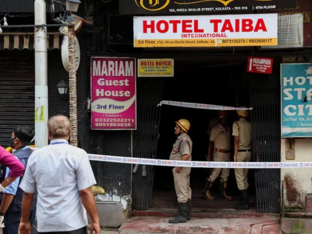 At least nine killed in hotel fire in India's Kolkata