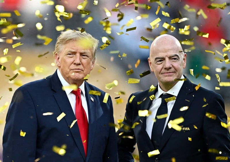 Trump defends Infantino as UEFA-led schism with FIFA deepens